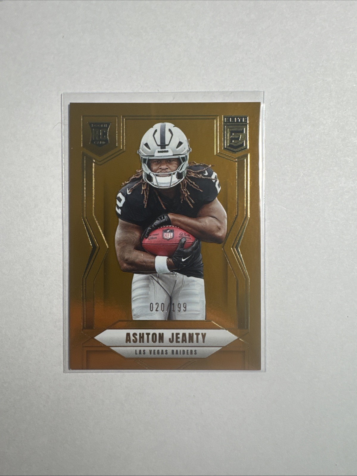 2025 Panini Donruss Elite - Rookies Ashton Jeanty #113 Orange /199 (RC)
