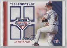 2017 USA Baseball Stars & Stripes Tools of the Trade /199 Landon Sims #61 06t6