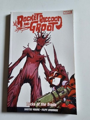 Rocket Raccoon and Groot: Tricks of the Trade Marvel Book - Shottie Young