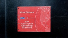 Ford Lincoln Fusion MKZ Hybrid Wiring Diagrams Manual AD-912 2019 OEM Shop