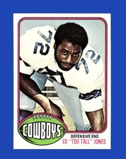 1976 Topps Set-Break #427 Ed Too Tall Jones RC NR-MINT *GMCARDS*