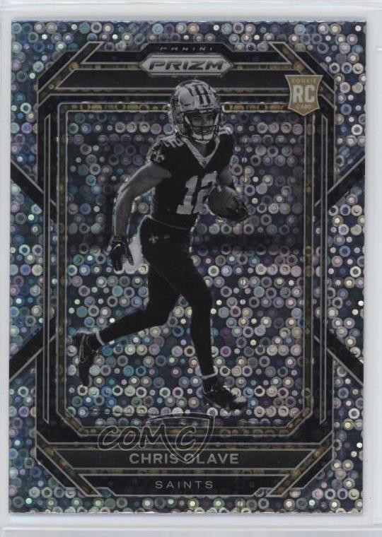 2022 Panini Prizm Variation No Huddle Chris Olave #310 Rookie RC 0d75