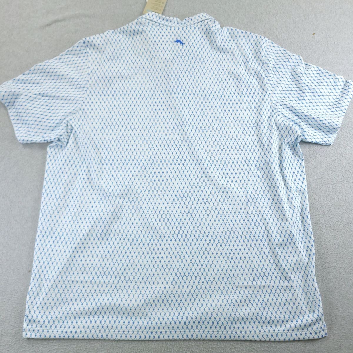 Tommy Bahama Polo Mens 3XL XXXL Tall Palace Blue Diamond Peak IslandZone Shirt thumbnail 11