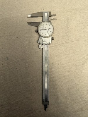 Mitutoyo 505-738 Dial Caliper 0'' - 6'' Shock Proof Made In Japan