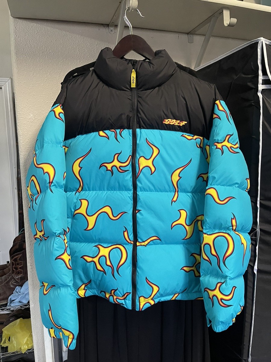 Golf Wang Tyler The Creator Flame Puffer Sz XL | eBay