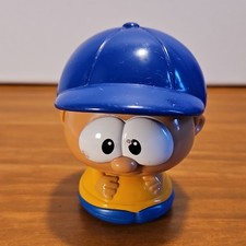 Shellcore Blue Cap Bobble Head Toy Figure with Yellow Shirt