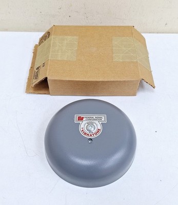 Federal Signal Model A-6 Vibratone Bell Gray