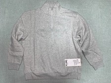 Luulemon NWT Steady State Half Zip XS HCUG Heathered Core Ultra Light Grey