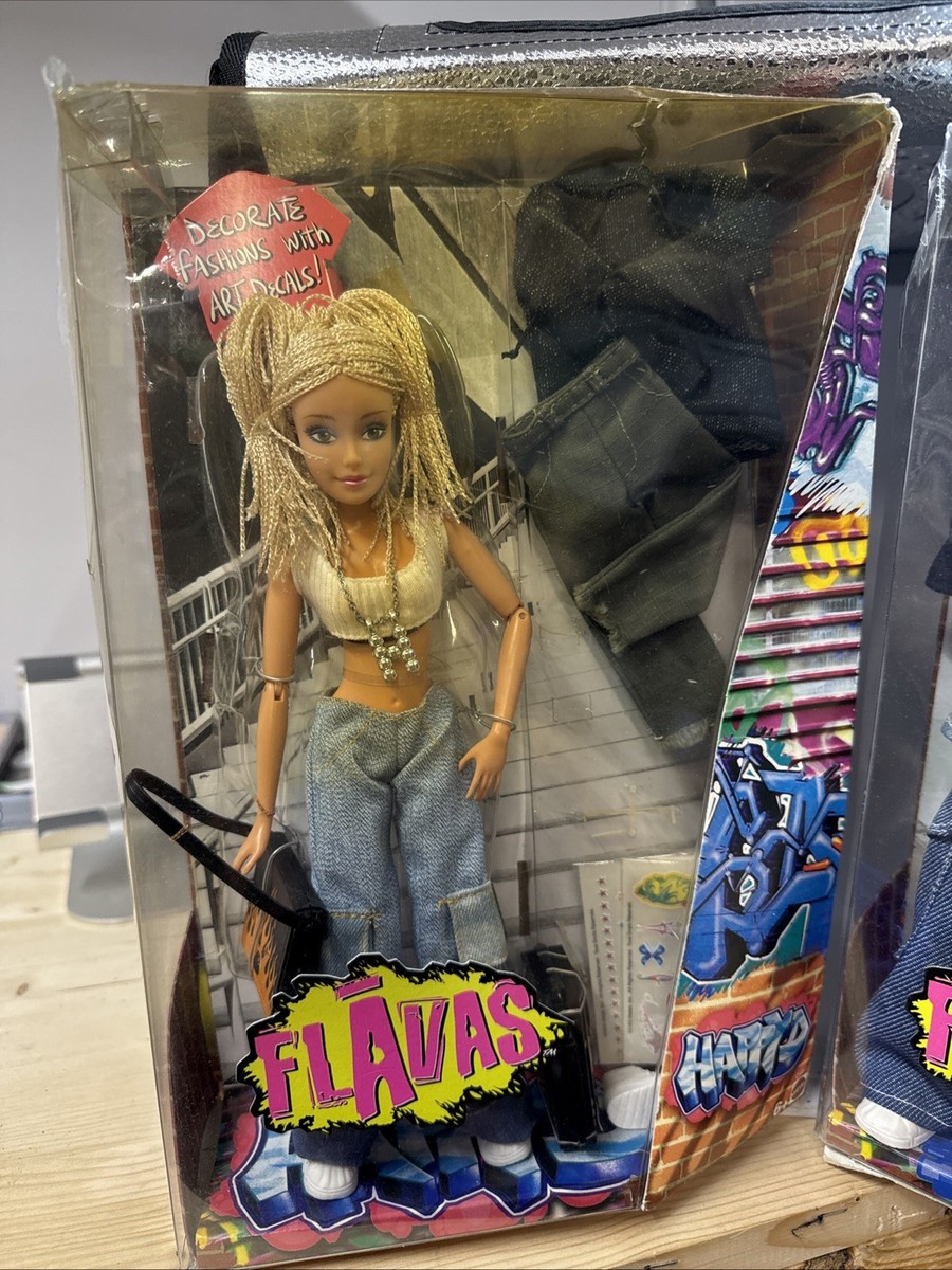 Flavas Tre, Happyd Doll W 2 Outfits, Accessories & Art Decals 2003