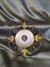 Short land Barometer Vintage British Made Pat No. 589005