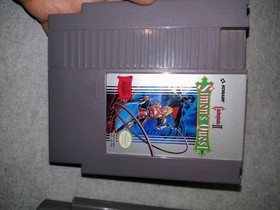 Lote de 3 juegos Nintendo NES probados funcionando Simon's Quest Double Dragon II Tag Team 