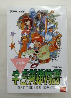 1 6 Resin Cast Model Kit Model Number Space Hero Story Azel Kaiyodo