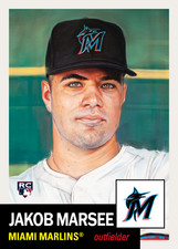 2026 Topps Living Set 915 Jakob Marsee Miami Marlins RC PR 1327