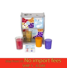 Melissa  Doug Wooden Drink Dispenser Pretend Play Kitchen Toy New... wa 