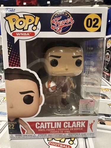 Caitlin Clark #02 WNBA Funko Pop! Vinyl: NIB