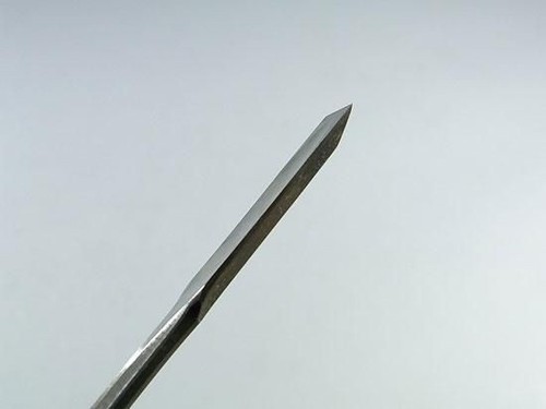 Kaneshin Bonsai Jin Shari scalpello da intaglio tipo piatto n.87E 195 mm Giappone - Foto 4 di 5