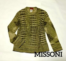 Missoni Women Glitter Spring/Summer Knit M Size Luxury Elegant Unique design ITA