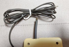 Nintendo Famicom RF Switch Early Grey Cable Revision 01 Board Rare UNTESTED JUNK