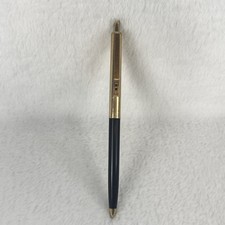 Penna a sfera vintage PAPER MATE bicolore oro nero 2 cuori made in USA