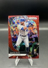 2020 Panini Prizm - Tier III Edwin Rios #241 Red Wave Prizm /99 (RC)