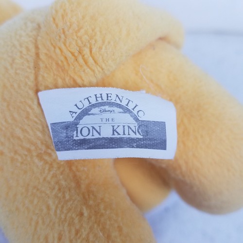 Simba Vintage Disney Der König der Löwen küssendes Jungtier Plüsch Magnet Nase 90er - Bild 8 von 9
