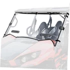 Full Windshield for Kawasaki Teryx Teryx4, Clear Dustproof Durable Hard Coat