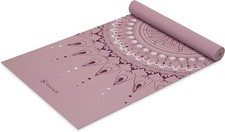 Gaiam Print Yoga Mat, Non Slip Exercise  Fitness Mat for All Types of Yoga