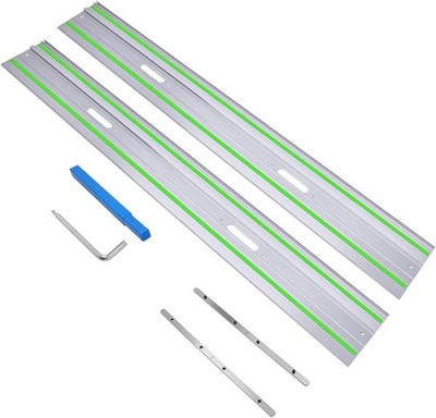 110'' Guide Rail Kit for Festool TS-55/TS-75 Track Saws，FS-1400/2 Guide Rail Incl