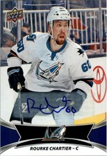 2016-17 Upper Deck AHL Autographs #109 Rourke Chartier Auto - HKY