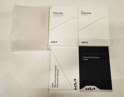 2023 Kia Telluride Owner's Manual - Complete Factory Set OEM eBay