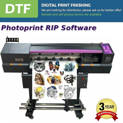 24in (60cm) DTF Printer Direct to Film Printer with 2 Printheads