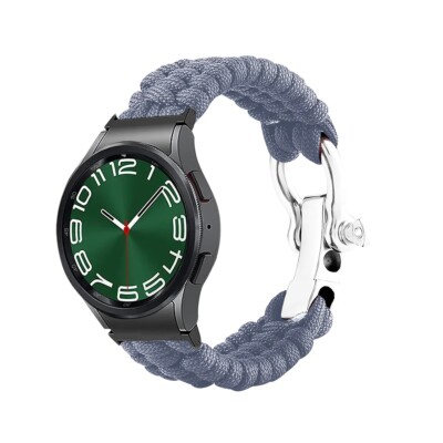 Quick Fit Braided Nylon Strap For Samsung Galaxy Watch Band Bracelet 6 Classic