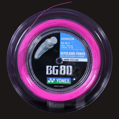 YONEX ロールガット 200m BG80 ネオンピンク（Yonex BG 80