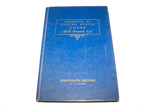 Blue Book "Handbook of United States Coins" 18th Edition, 1961