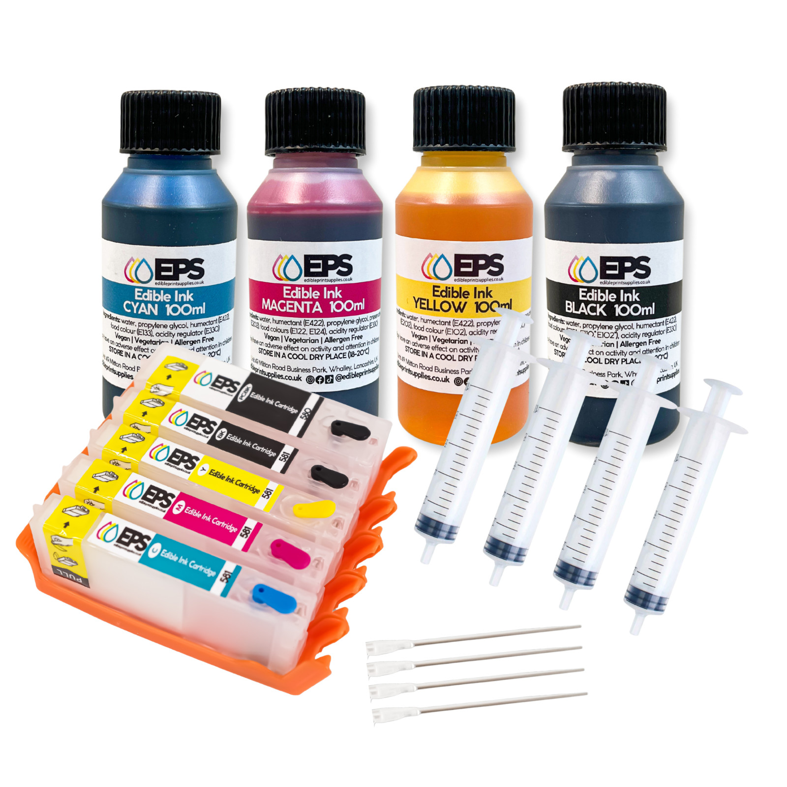 EPS Edible Printer Refill Kit for Canon TS705(a)/Ts6350(a) Edible Printer