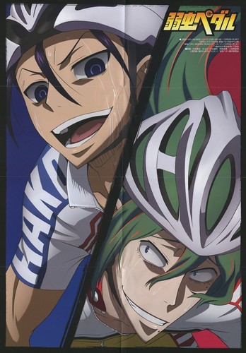 poster promo Free Iwatobi Swim Club Yowamushi Pedal anime Rei Rin Makoto Yuusuke - Picture 2 of 2