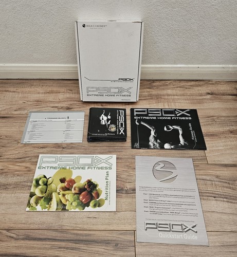 NEU P90X EXTREME HOME FITNESS 11 DISC SET MIT ERNÄHRUNG & FITNESS GUIDE FEHLT 1