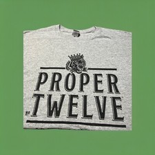 Proper Twelve Irish Whiskey T Shirt. NJ Edition  Adult Large Free Ship USA