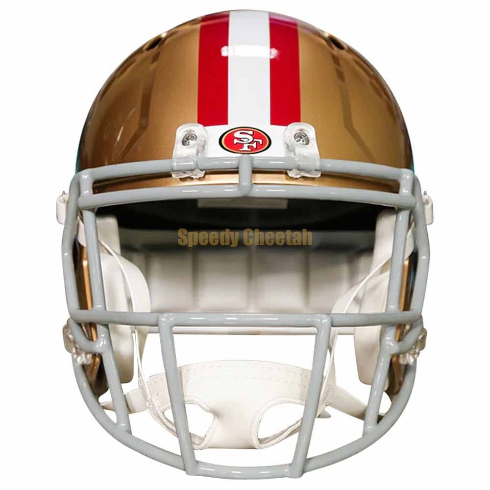 San Francisco 49ers Riddell Speed Full Size Replica Football Helmet | eBay