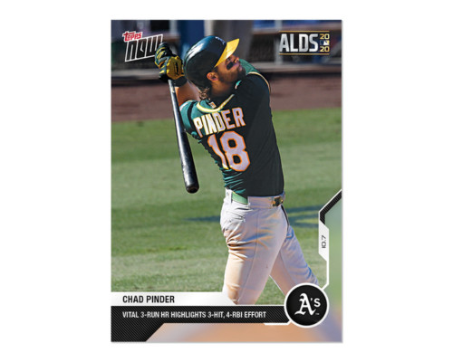 2020 Topps Now 380 Chad Pinder