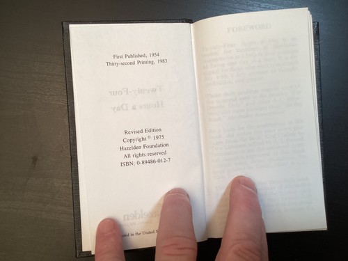 Twenty-Four Hours A Day by Hazelden 1983 Revised Edition Hardcover - Picture 10 of 19