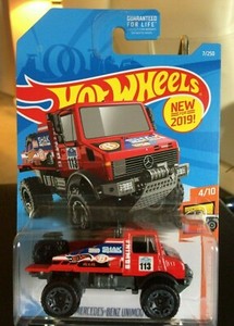 mercedes benz unimog 1300 hot wheels