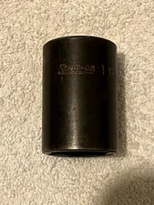 Snap On IMFS320, 1", 1/2" Drive, 6 Point, Thin Wall Impact Socket