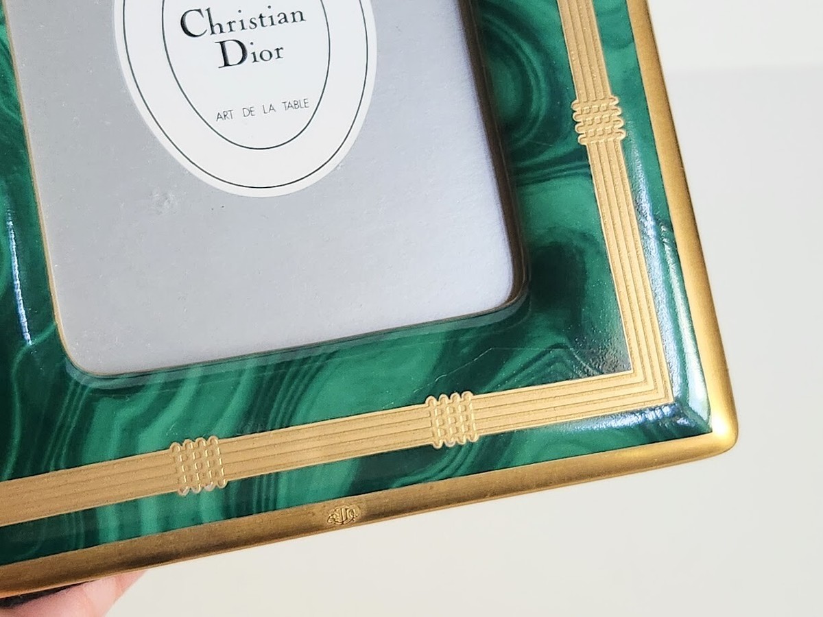 Christian Dior ディオール アンティークフレーム Dior Photo Frame - RARE! Vintage Christian Dior Designer Art
