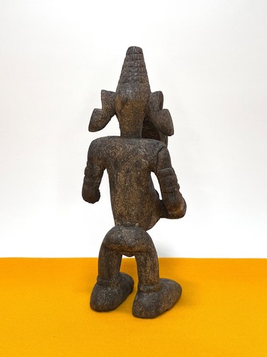 Chamba Ancestor Figure. Nigeria, Benue River region. Early 20th C. custom stand - Picture 9 of 15