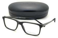 New RALPH LAUREN Eyeglasses RL 6133 5001 54-17 Black-Gunmetal Rectangular Frames