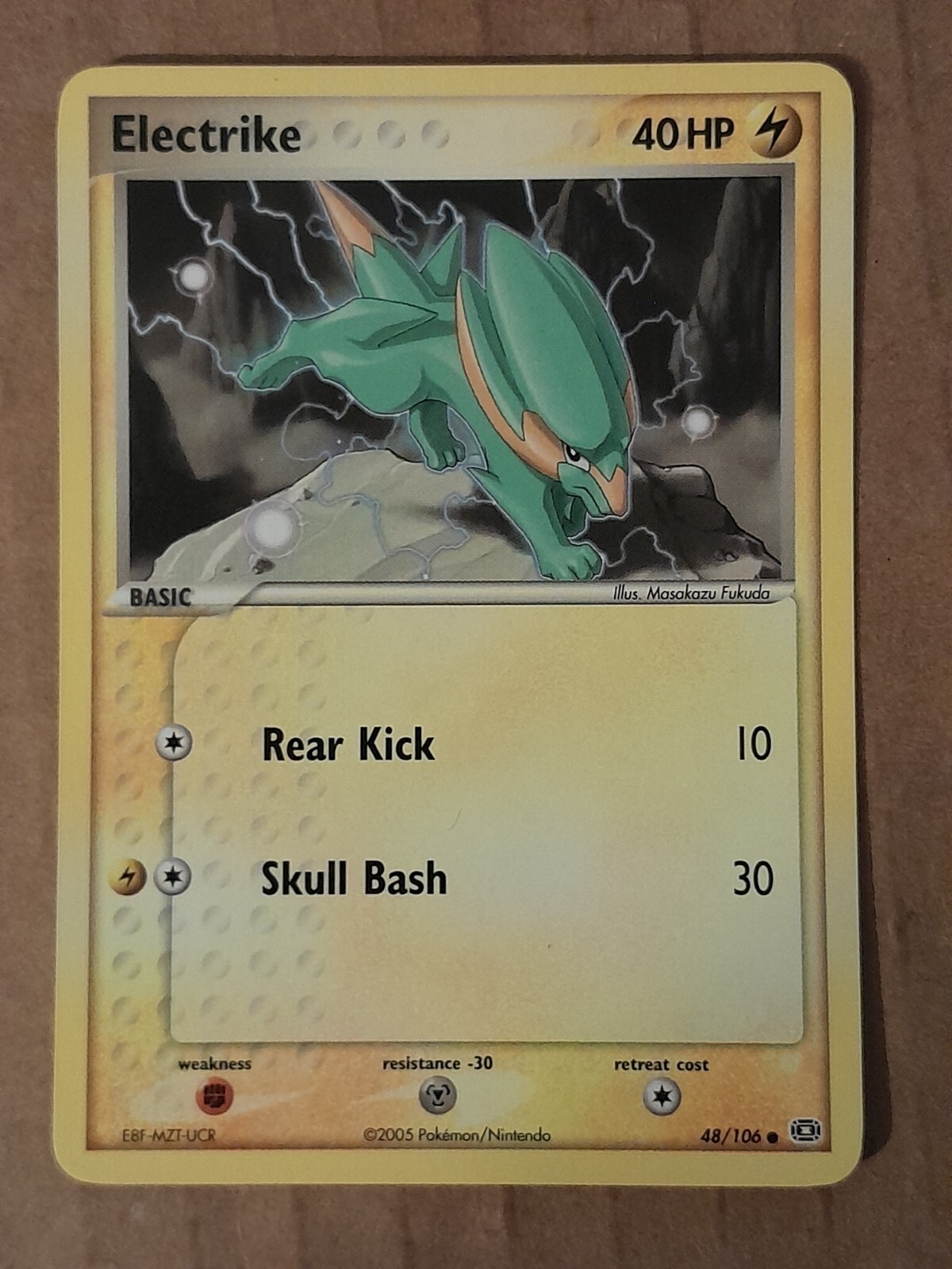 Pokemon Electrike 48/106 ex Emerald NM-MINT See Pictures