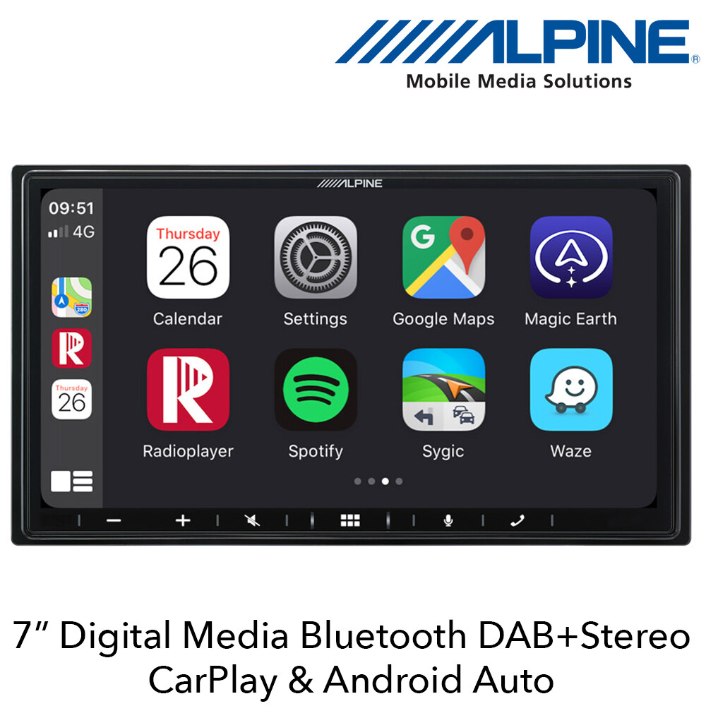 Alpine iLX-W690D - 7” Digital Media Bluetooth DAB+ CarPlay
