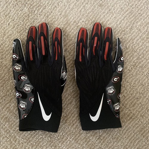 Nike Vapor Knit University of Bulldogs Football Gloves Adult Sz