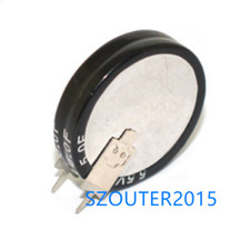 2PCS 5.5V 5.0F V TYPE Supercapacitor Farad Capacitor 5.5V 5F 25 6.6 NEW